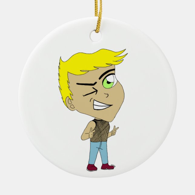 Décoration En Céramique chibi (Devant)