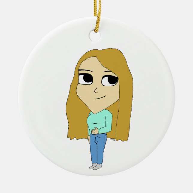 Décoration En Céramique chibi (Devant)