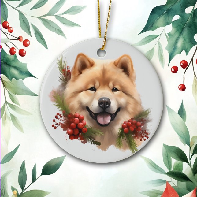 Décoration En Céramique Chien Shiba Inu du pin rouge (Créateur téléchargé)