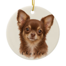 Chihuahua personnalisé avec nom personnalisé