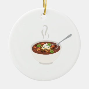 Décoration En Céramique Chili Bowl