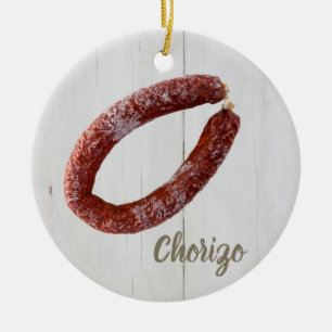 Décoration En Céramique Chorizo Saucisson