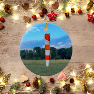 Décoration En Céramique Chouette windsock Photo,Joyeux Noël,Personnaliser