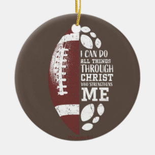 Décoration En Céramique Christian Football Cadeaux Ados Garçons Enfants Ho