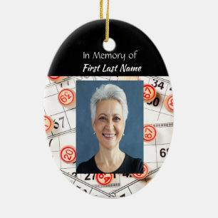 Décoration En Céramique Christian Memory Photo Prière Bingo Jeu