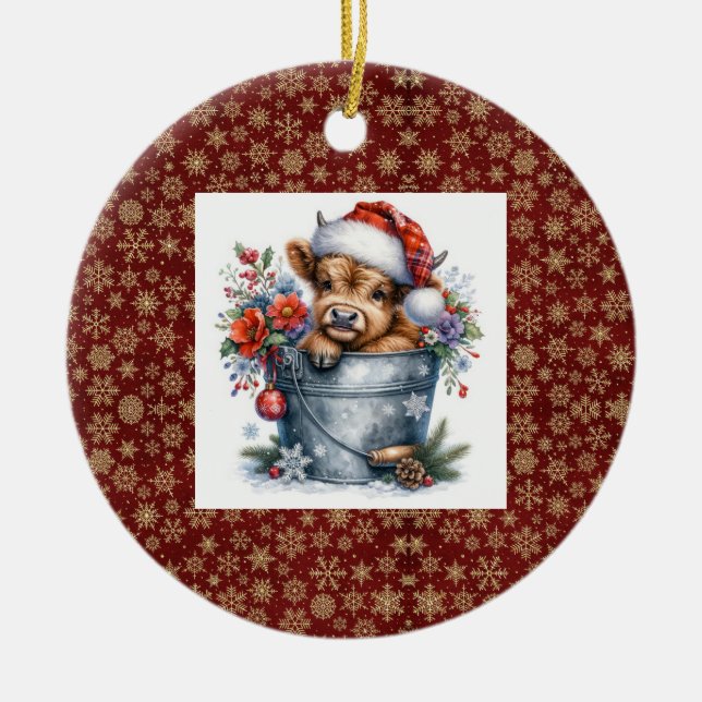 Décoration En Céramique Christmas (Devant)