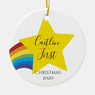 Décoration En Céramique Christmas baby, 1st christmas new baby,