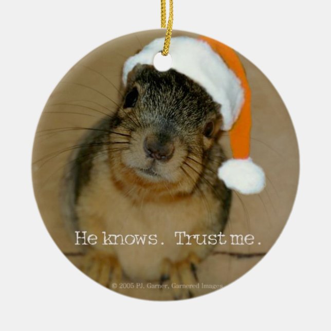 Décoration En Céramique Christmas Ornament (Devant)