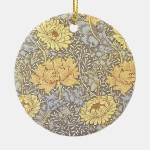 Décoration En Céramique Chrysanthème Fleurs de Mère de William Morris