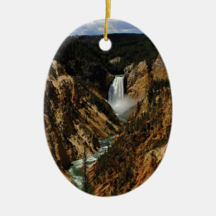 DÉCORATION EN CÉRAMIQUE CHUTES CHEZ YELLOWSTONE OUAIS