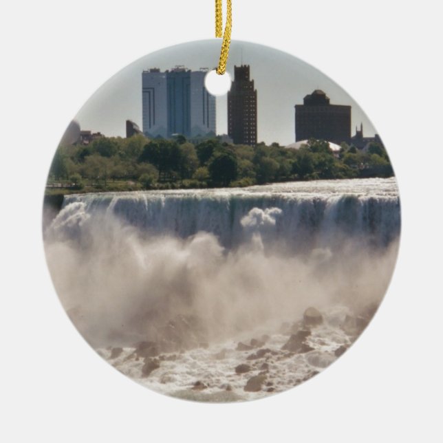 Décoration En Céramique Chutes du Niagara (Devant)