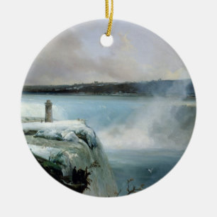 Décoration En Céramique Chutes du Niagara, c.1837-40 (huile sur la toile)