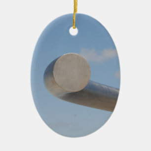 Décoration En Céramique Ciel bleu métallique