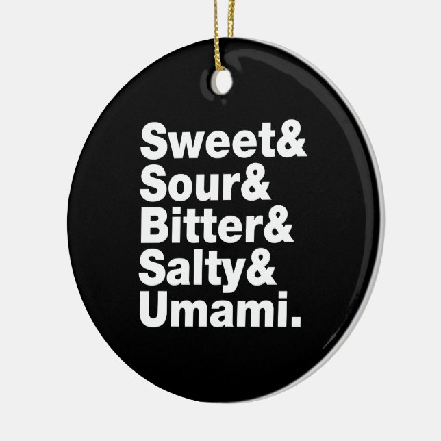 Décoration En Céramique Cinq saveurs de base (Gauche)