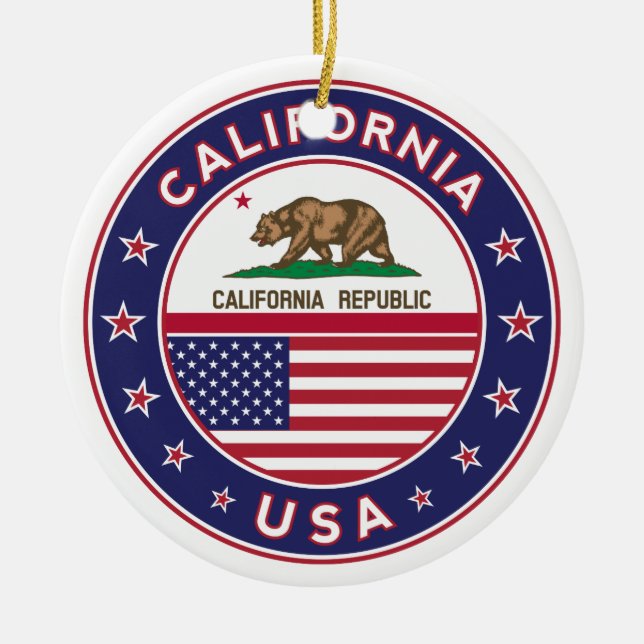 Décoration En Céramique circle design, (Devant)