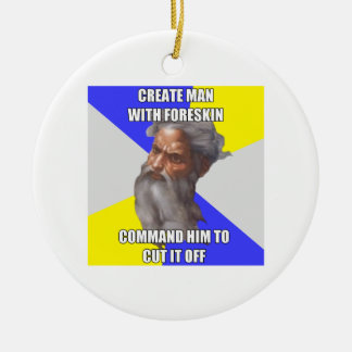 Décoration En Céramique Circoncision de Dieu de Troll
