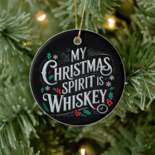 Décoration En Céramique Citation de buveur pour les amateurs de whisky de 