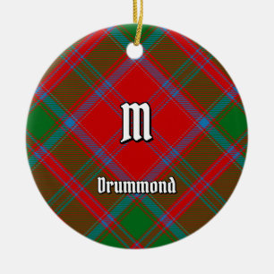 Décoration En Céramique Clan Drummond Tartan