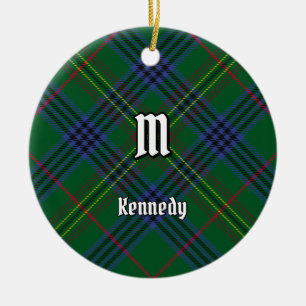 Décoration En Céramique Clan Kennedy Tartan