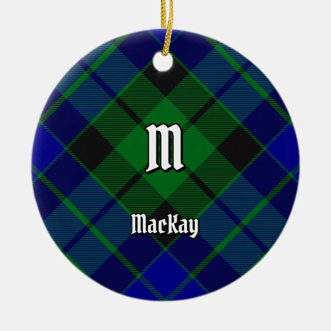 Décoration En Céramique Clan MacKay (Devant)