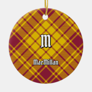 Décoration En Céramique Clan MacMillan robe Tartan