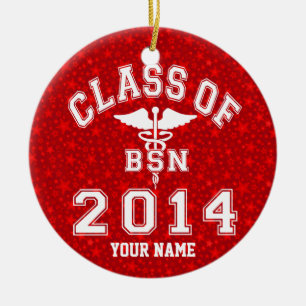 Décoration En Céramique Classe de 2014 BSN