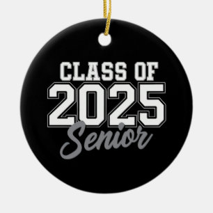Décoration En Céramique Classe De 2025 Senior Retour À L'École 2025 Vintag