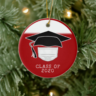 Décoration En Céramique Classe de Casquette de 2020 avec masque facial
