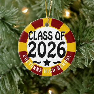 Décoration En Céramique Classe Ouest de 2026 - Diplôme photo