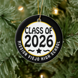 Décoration En Céramique Classe Star de 2026 - Diplôme photo