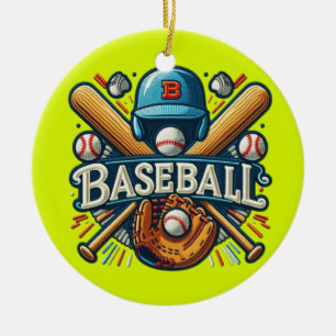 Décoration En Céramique Classique Baseball Essentials / Stylish Retro Lege