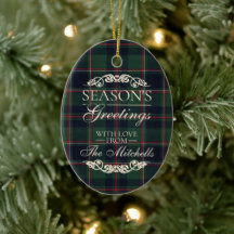 Classy Dark Red Teal Blue Floral Holiday Wreath