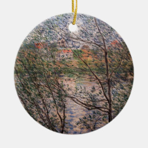 Décoration En Céramique Claude Monet - Le printemps à travers les branches
