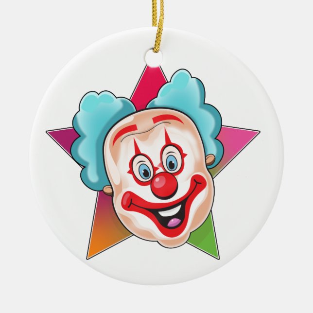 Décoration En Céramique Clown (Devant)