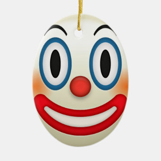 Décoration En Céramique Clown fou Emoji