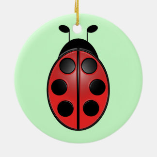 Décoration En Céramique Coccinelle