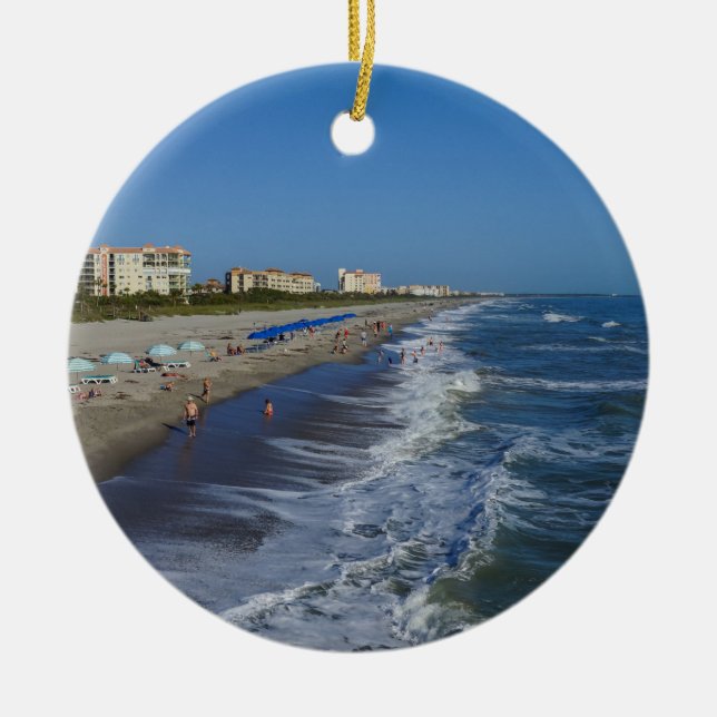 Décoration En Céramique Cocoa Beach Côté (Devant)