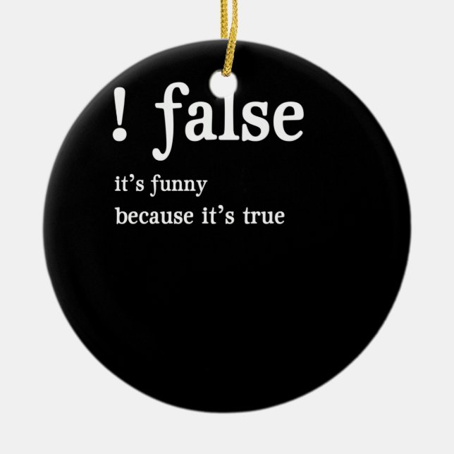 Décoration En Céramique Codage de programmation Faux amusant pour les prog (Devant)