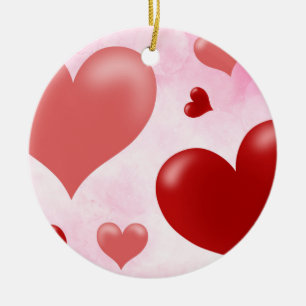 Décoration En Céramique Coeur