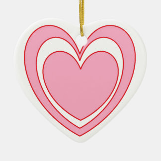 Décoration En Céramique Coeur 2