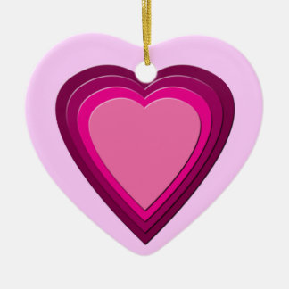 Décoration En Céramique Coeur 5