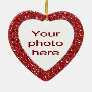 Décoration En Céramique Coeur personnalisé