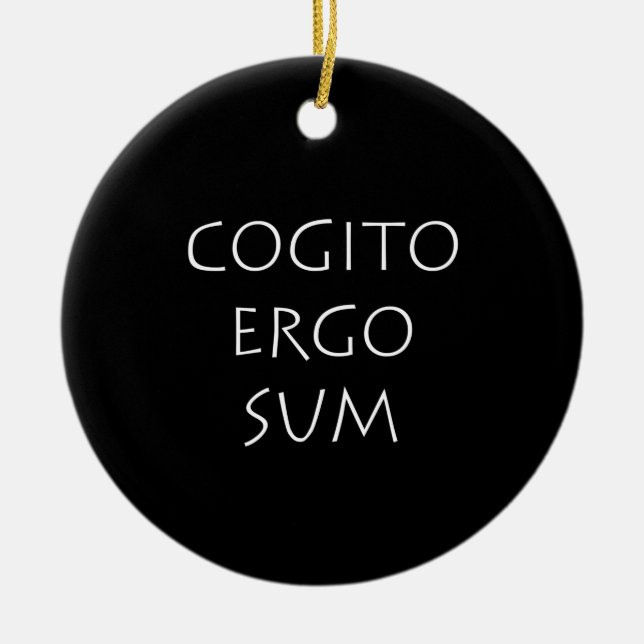 Décoration En Céramique Cogito (Devant)