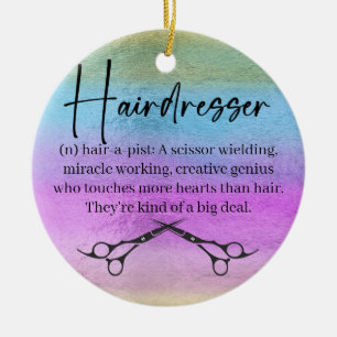 Décoration En Céramique Coiffeur en céramique