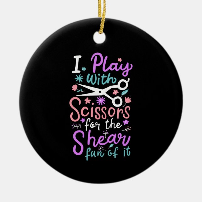 Décoration En Céramique Coiffeuse (Devant)