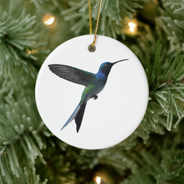 Décoration En Céramique Colibri (Arbre)