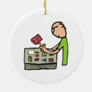 Décoration En Céramique Collecte de timbres Philatéliques