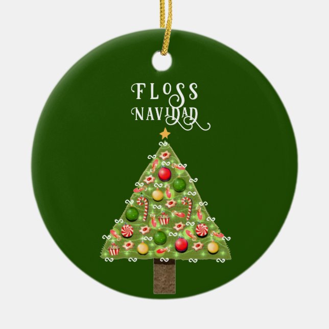 Décoration En Céramique Collectif Dentist Noël (Devant)