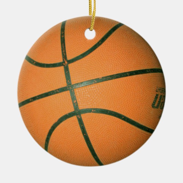 Décoration En Céramique collier de basket-ball (Devant)