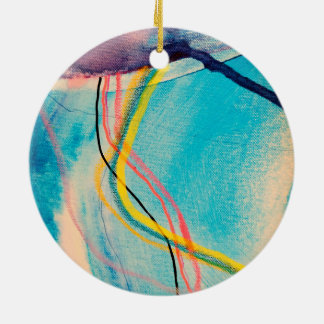 Décoration En Céramique Color Lines No. 1